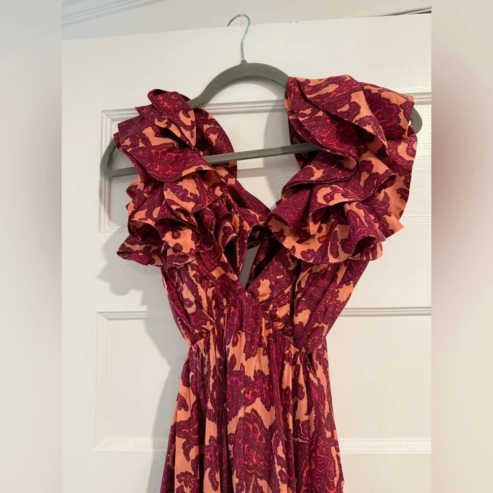 Zimmermann Elegant Silk Floral Maxi Dress - Picture 6 of 9